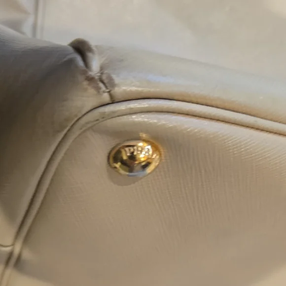 Prada Tan Leather Satchel - Picture 12 of 15